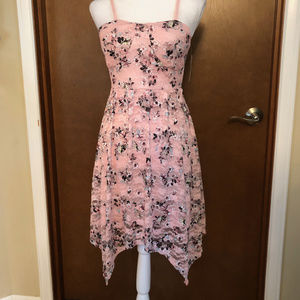 NoBo Junior Pink Asymmetrical Summer Dress